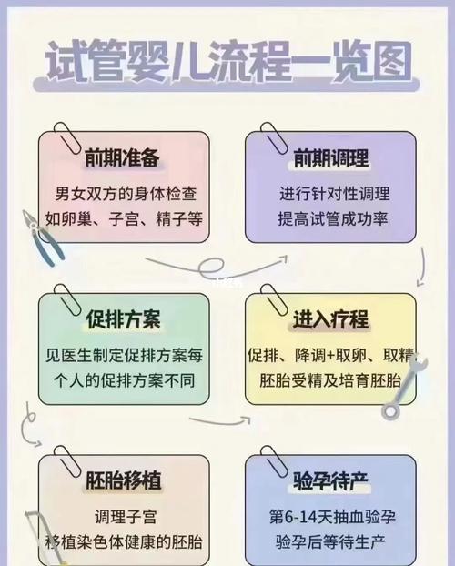 借卵试管代怀流程【借卵试管代怀流程详解】